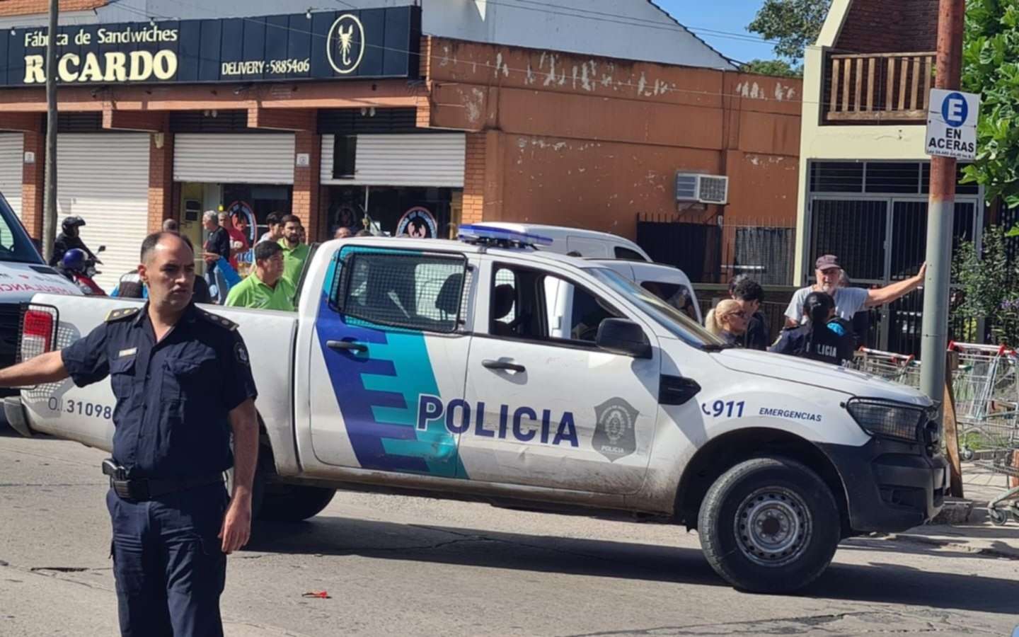 El trágico asalto ocurrió en una distribuidora de La Plata.