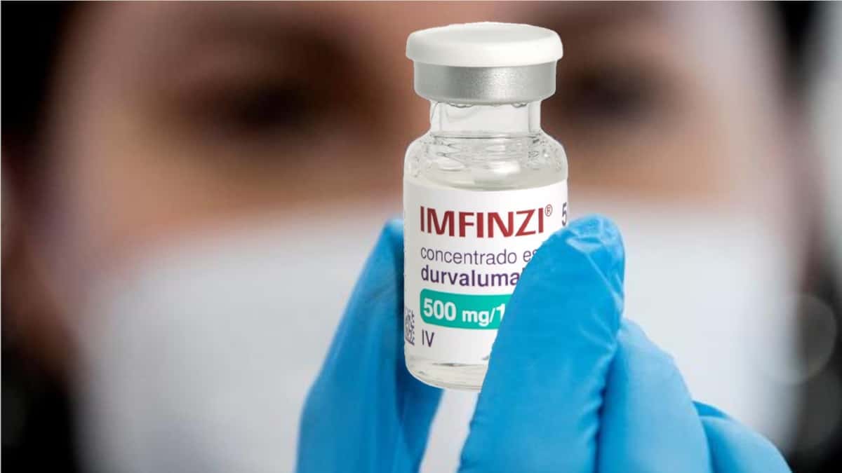 Fármaco contra el cáncer Imfinzi, de AstraZeneca.