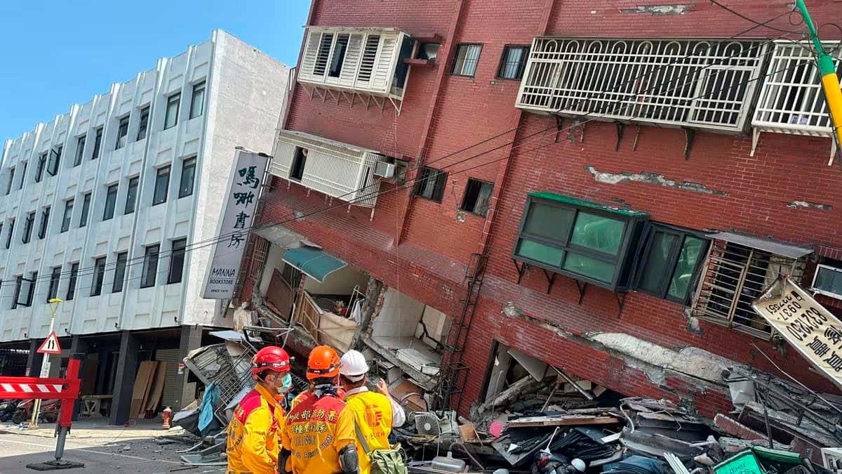 Terremoto en Taiwán