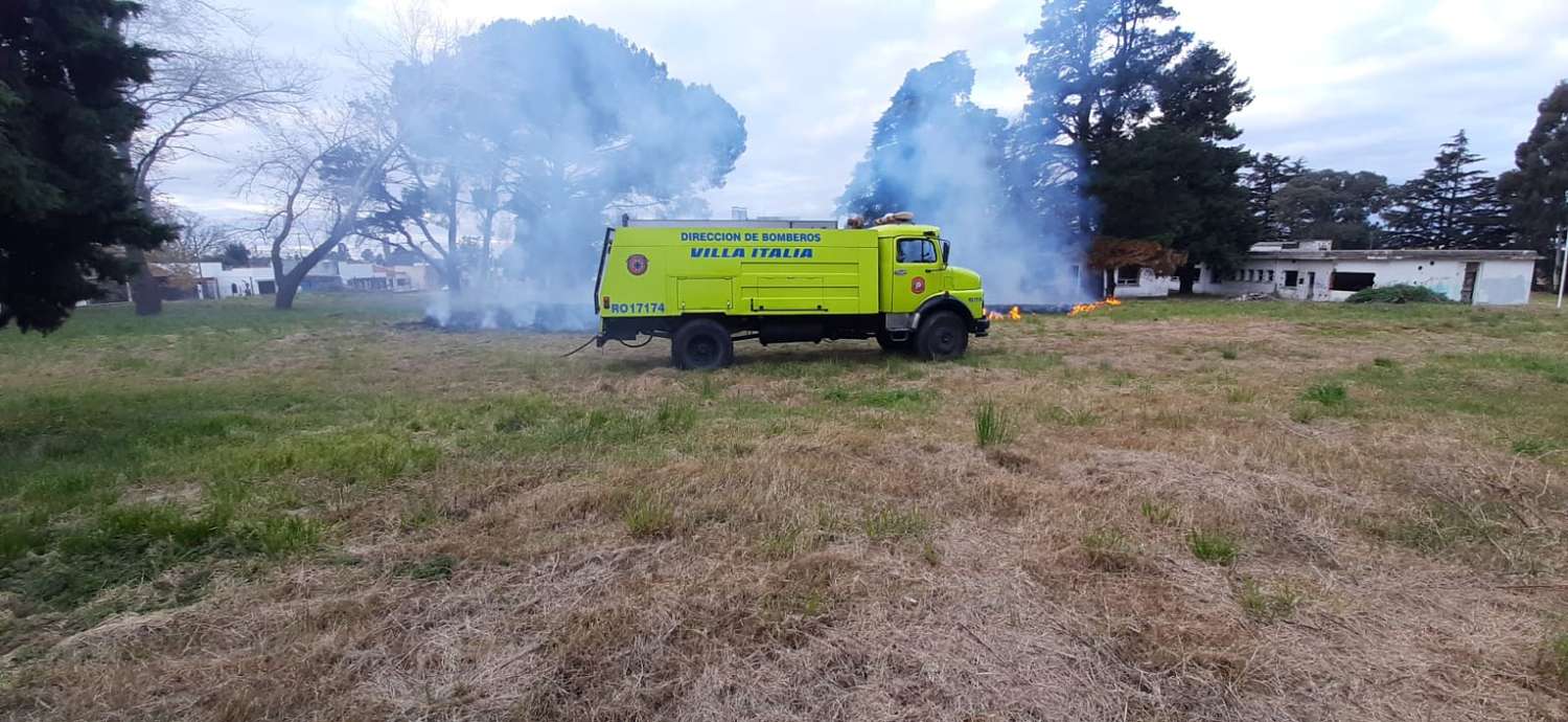 Extinguieron un nuevo incendio en el ex Policlínico