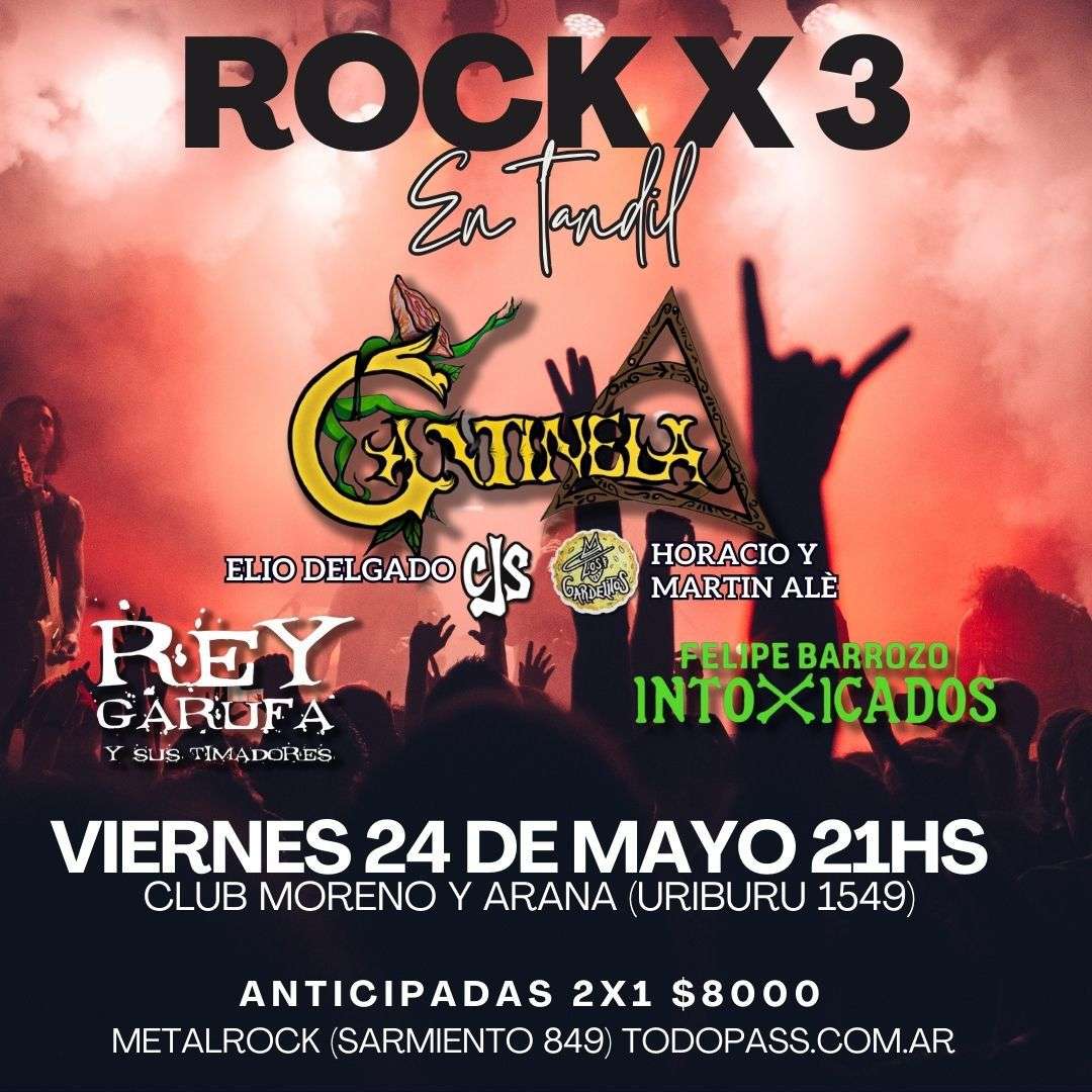 rock por 3