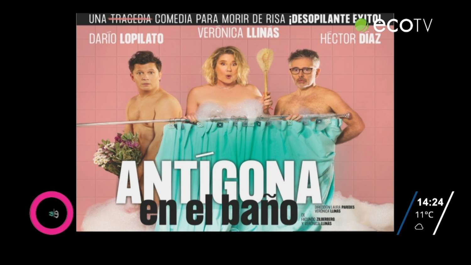 Se presenta en Tandil la obra de teatro: "Antígona en el baño"
