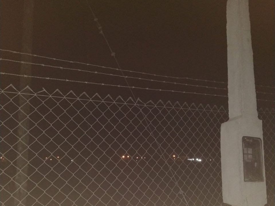 Robaron cables y dejaron sin luz a la cruz del Monte Calvario