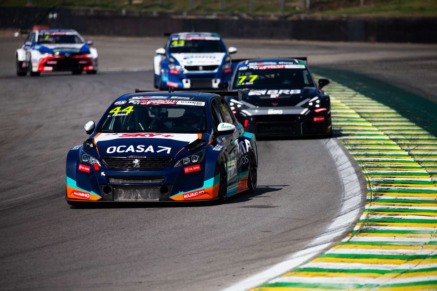 Pernía no tuvo un buen fin de semana en Interlagos