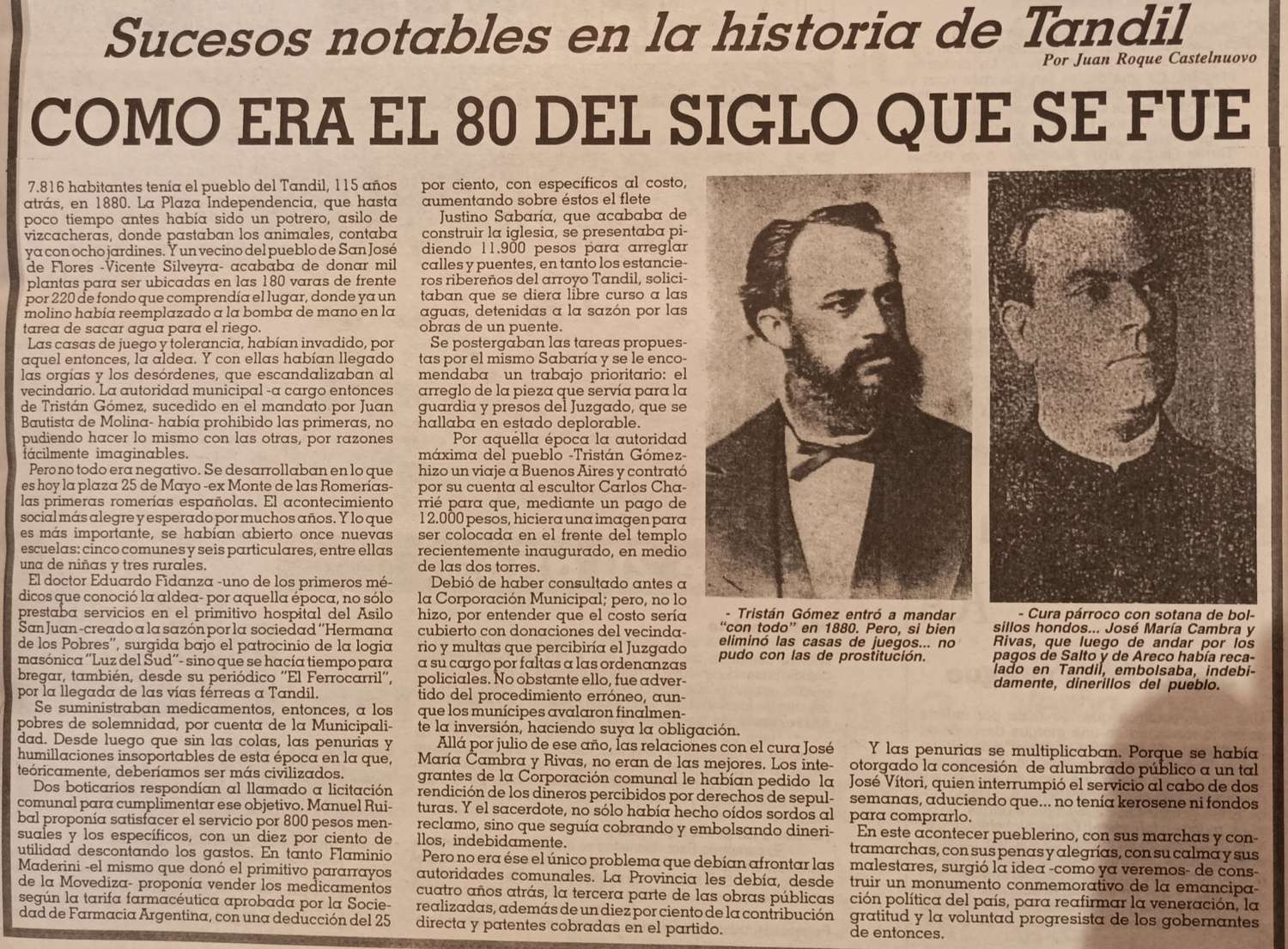 ¿Cómo era el ´80 del siglo XIX?