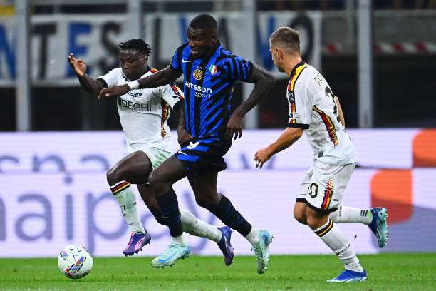 Inter, sin Lautaro Martínez, se llevó el triunfo ante Lecce