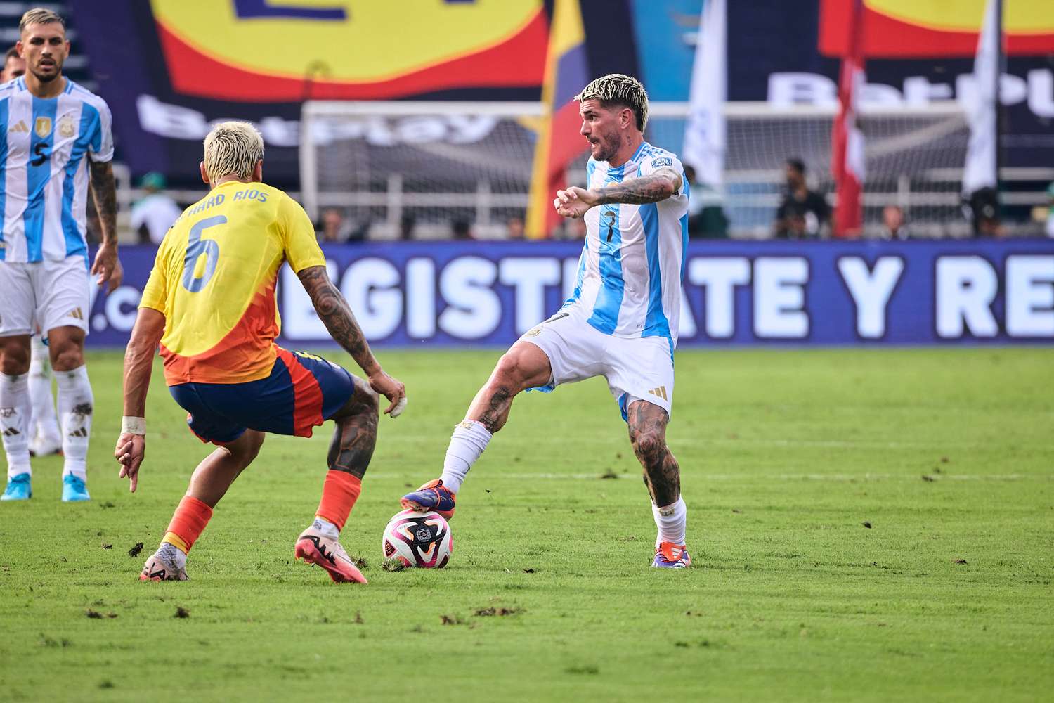 Argentina fue otra víctima de Colombia
