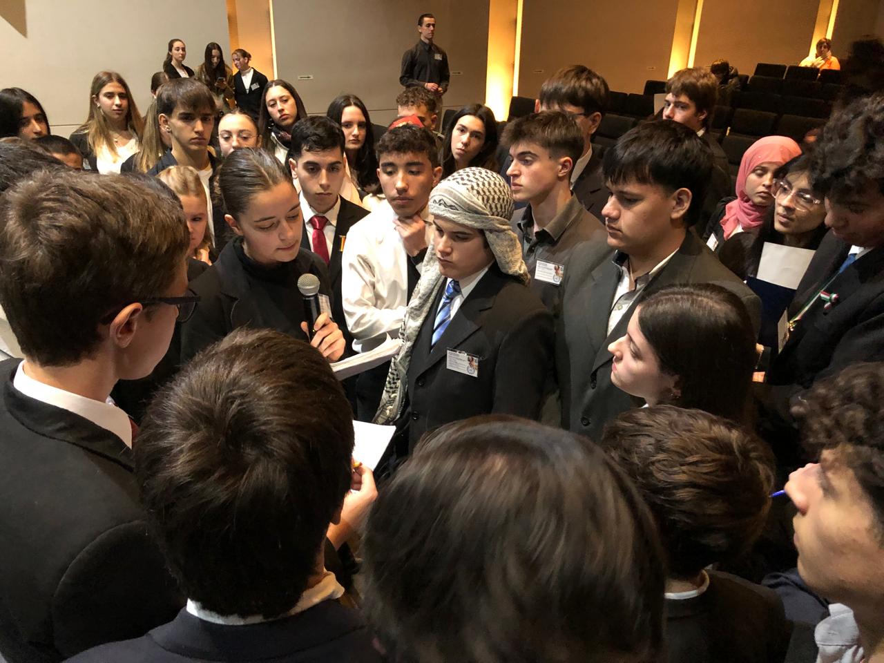 La ONU de los estudiantes: así pasó el 1er Modelo de Naciones Unidas organizado por la Escuela Sábato