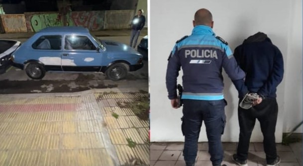 Aprehendieron a un hombre que robó un auto en Garibaldi al 1200