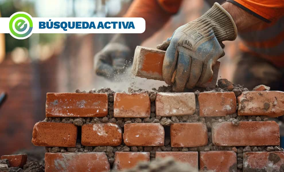 Se buscan empleados para trabajos en construcción