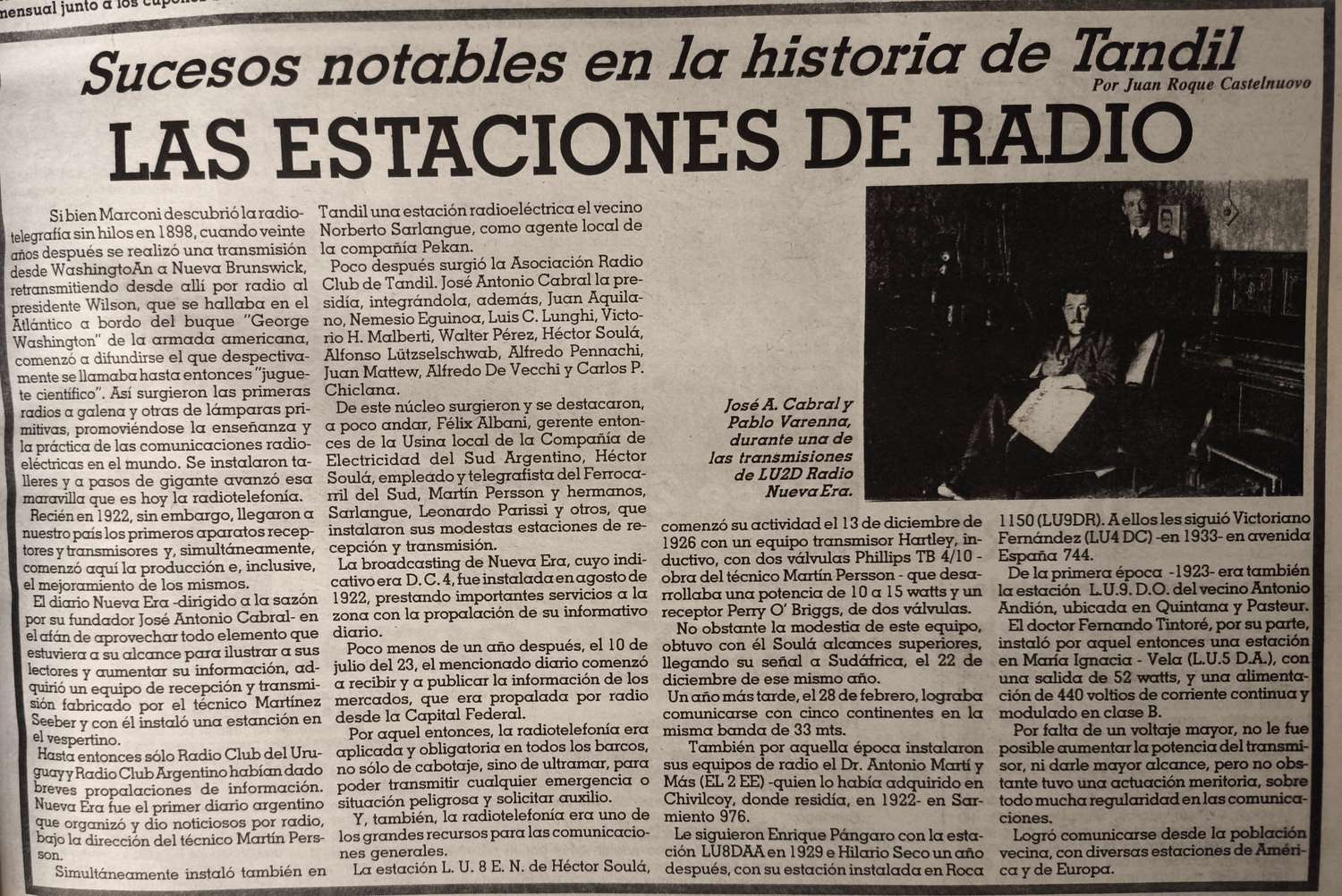 Las estaciones de radio