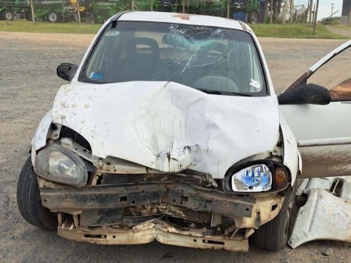 Otro accidente en la ruta dejó como saldo a un motociclista herido