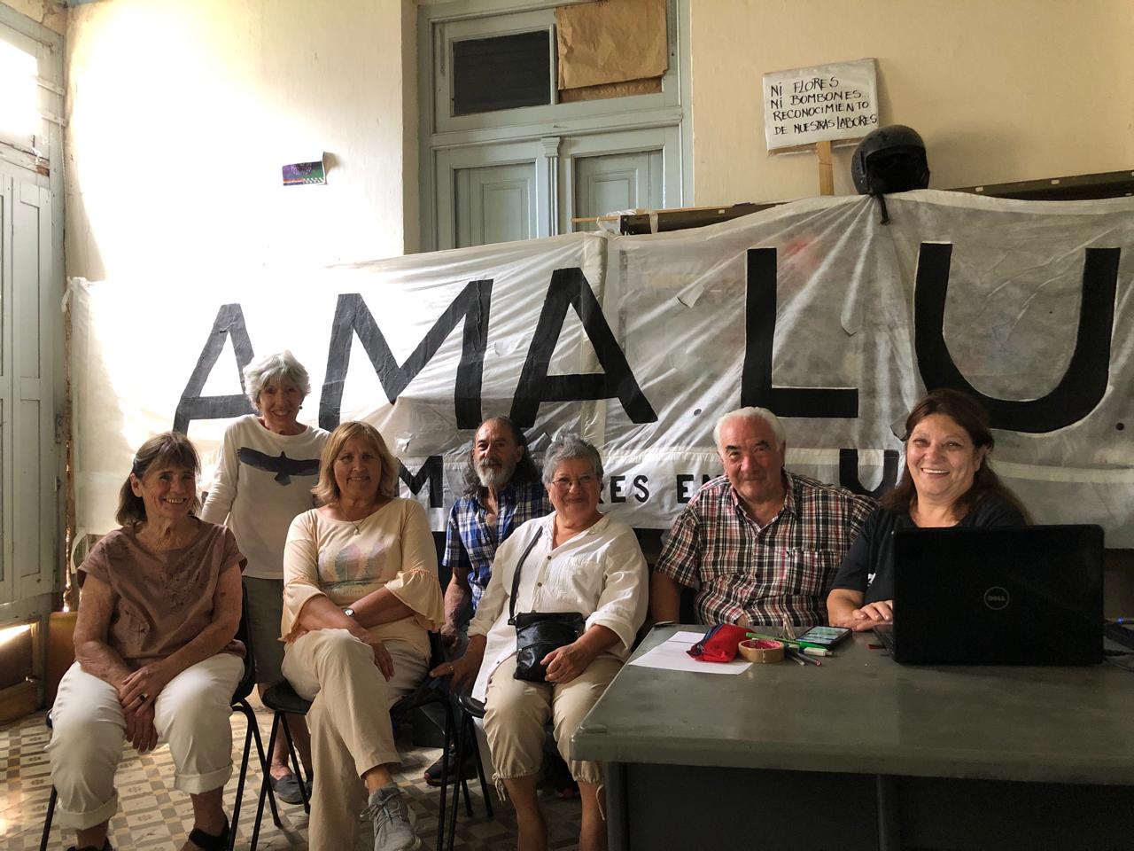 “Como adultos mayores nos organizamos por amor”, plantearon desde Amalu al presentar su Plan 2025