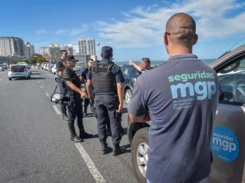 Se labraron 171 infracciones a cuidacoches en Mar del Plata