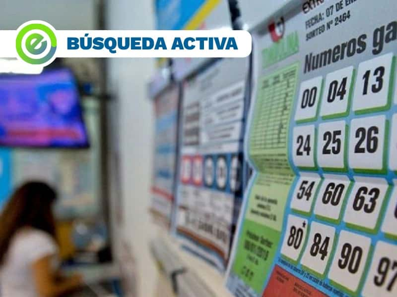 Agencia de lotería busca empleado