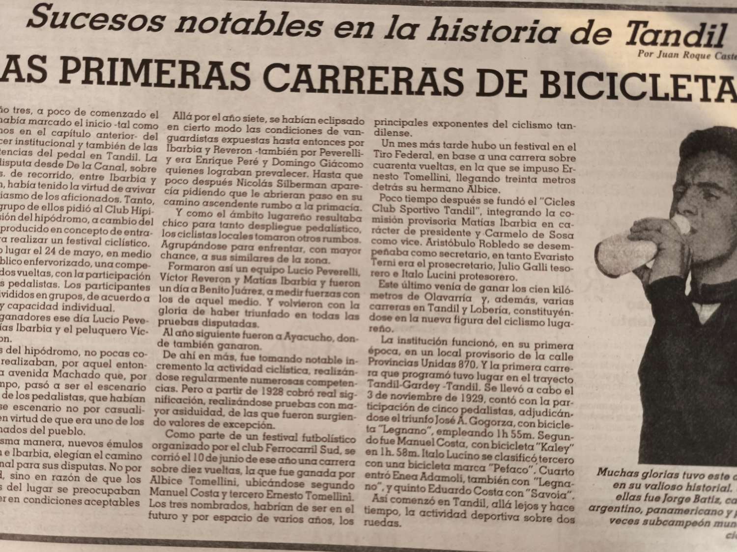 Las primeras carreras de bicicletas - Cap. 2.