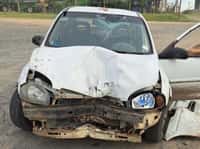 Otro accidente en la ruta dejó como saldo a un motociclista herido