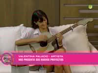Valentina Palacio presentó su música