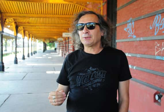 Hugo Mengascini compartió su pasión por el fútbol, la música y la historia local