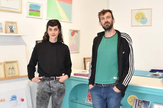 UNE VISUALES: un taller de marcos y un espacio de arte, juntos