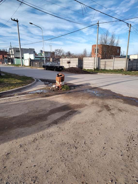 Tambor en una esquina
