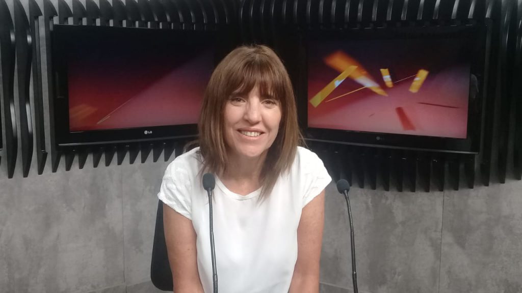 Victoria Zorraquin en el desayuno de Tandil Despierta - El Eco de Tandil