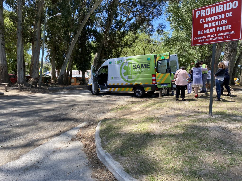 Un hombre fue hospitalizado tras colisionar en la avenida Saavedra Lamas - El Eco de Tandil