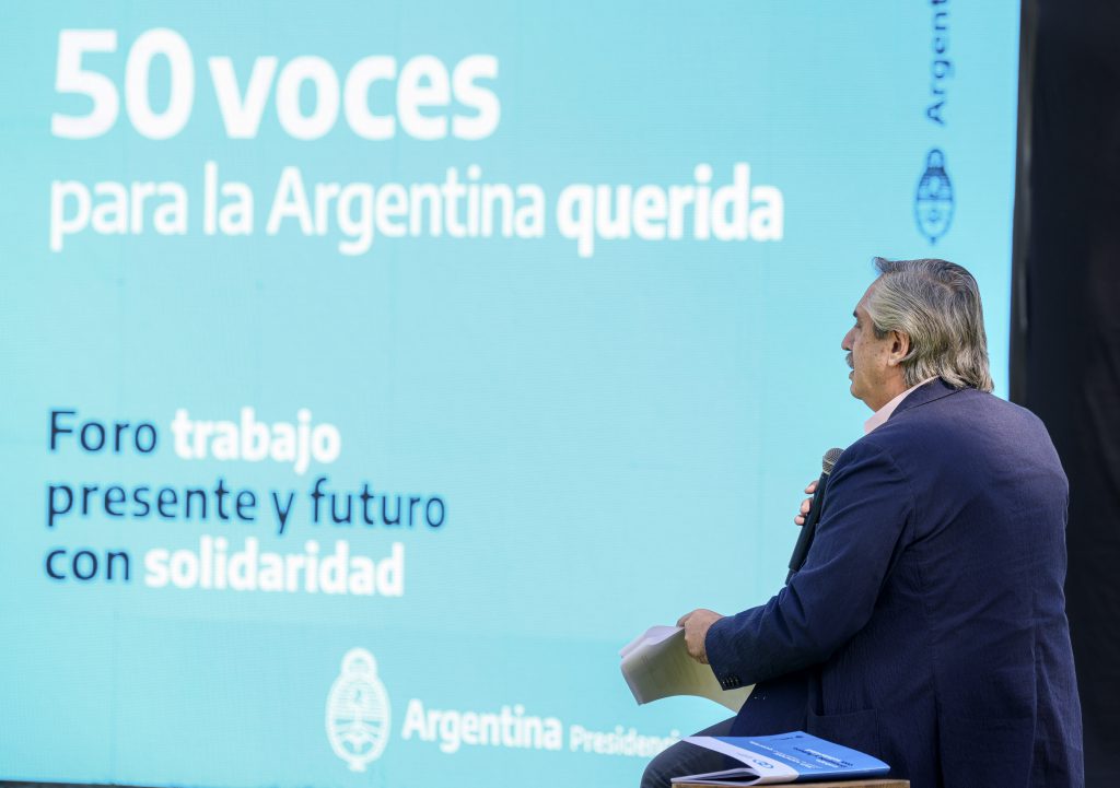 Alberto Fernández pidió unidad a gremios y, a los empresarios, que no suban precios - Vimarsana News