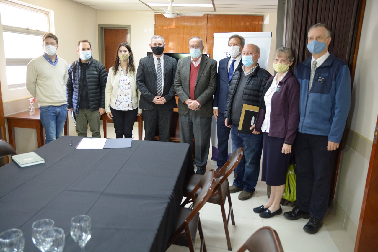 Una organización religiosa realizó una donación para el Hospital Santamarina