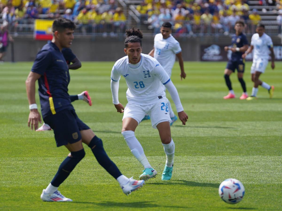 Ecuador fue superior a Honduras.