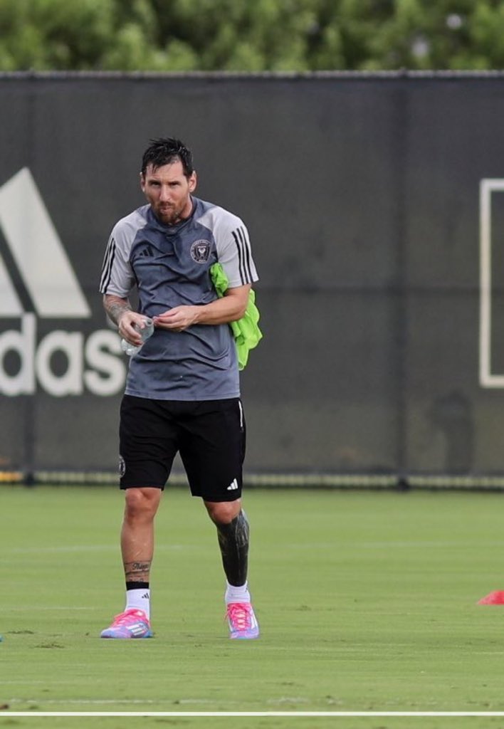 Messi inicia la parte final de su recuperación.