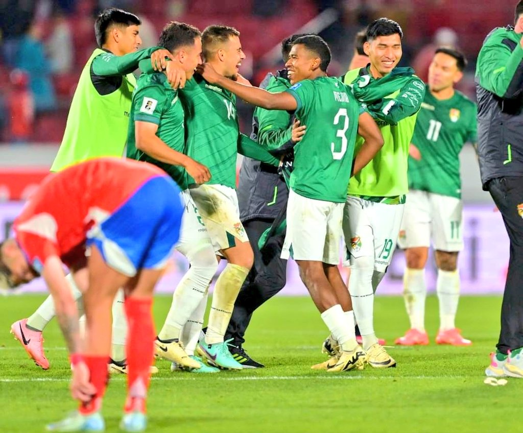 Bolivia dio el golpe en Santiago, frente a Chile