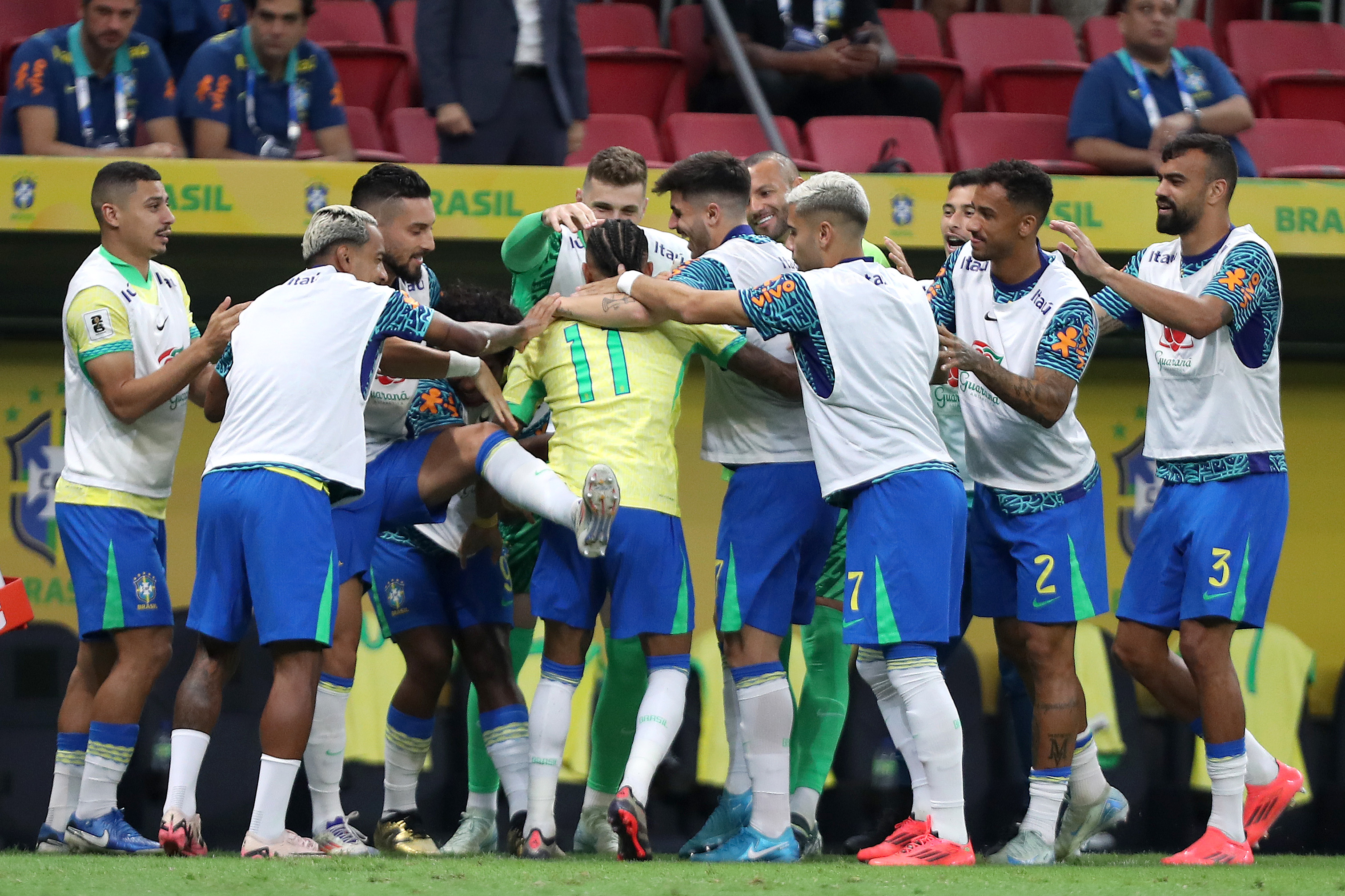 Brasil fue demasiado para Perú