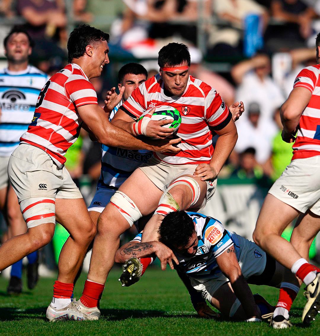 Bernardo Quaranta en acción en la semifinal.