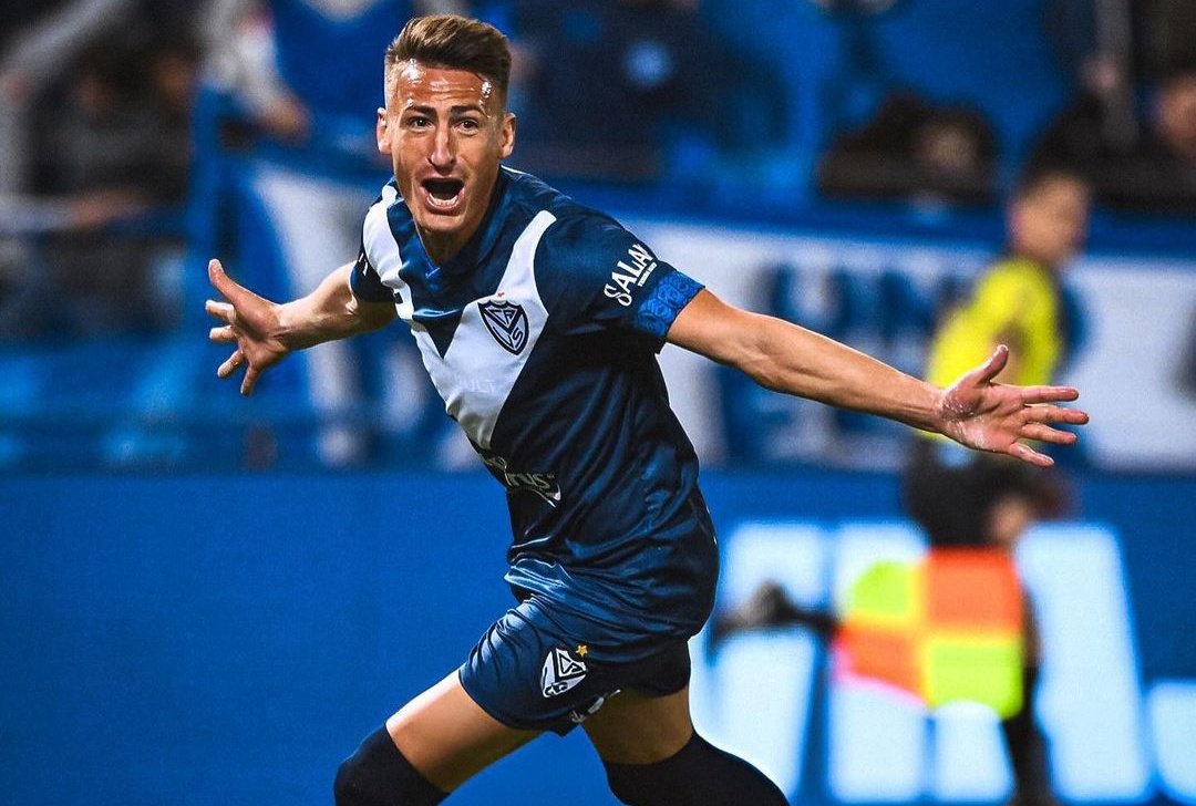 Braian Romero, el goleador de Vélez con pasado en River.